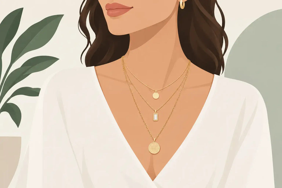 How to Layer Pendant Necklaces With Ease
