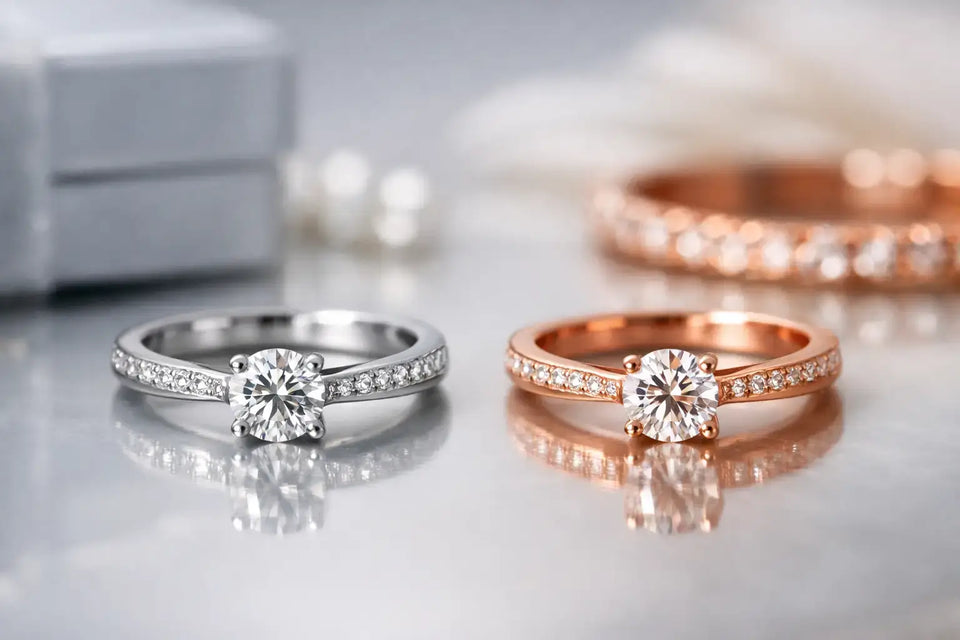 White Gold vs Rose Gold - Which Suits You?