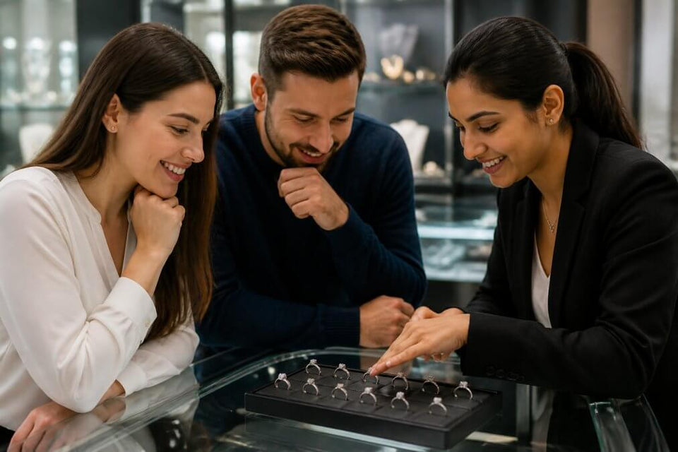 Pros and Cons of Diamond Engagement Ring Settings