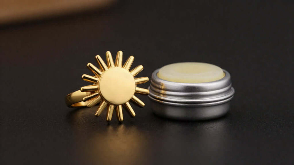 The lip balm locket ring: 5 reasons this playful 14ct gold piece is a cult favourite