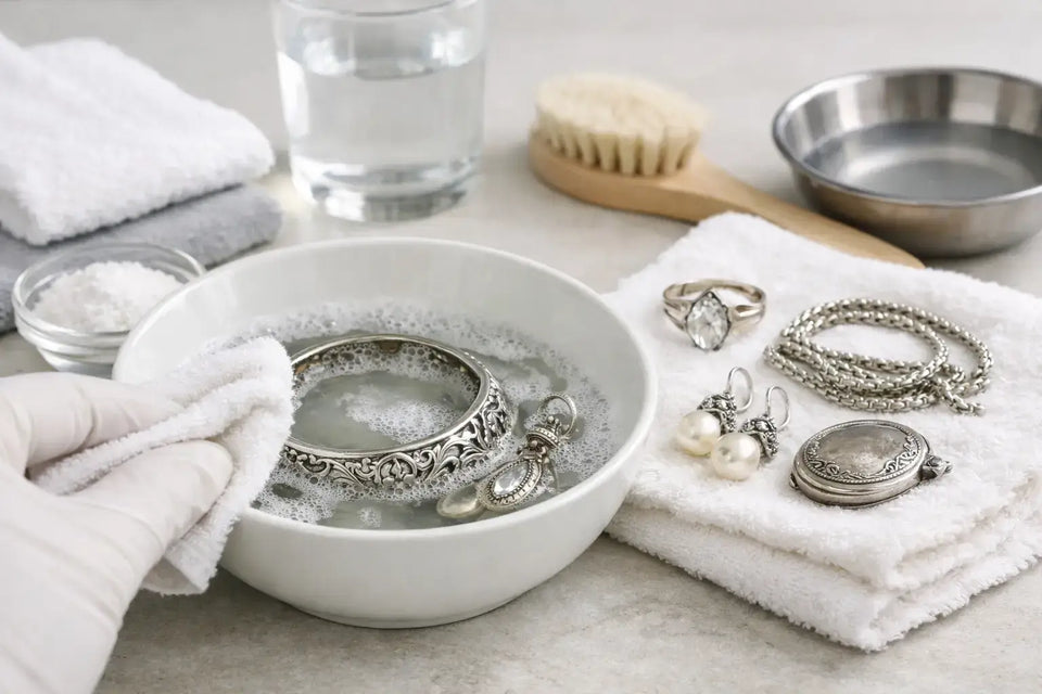 How to Clean Sterling Silver at Home Safely