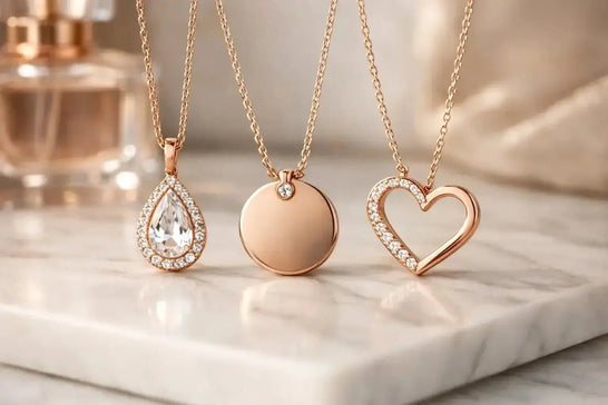 Rose Gold Pendant Necklace Styles That Last - DP Online