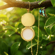 14ct Gold Opal Lip Balm Locket Pendant Necklace with Lip Balm - DP Online
