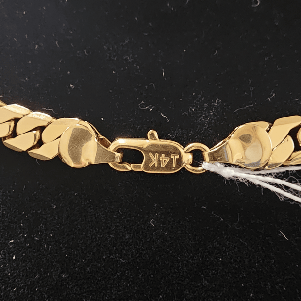 14ct Gold 18 Inch 45cm 6mm Figaro Chain
