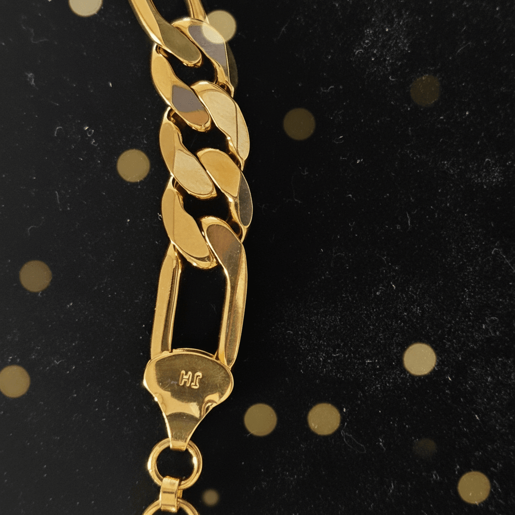 14ct Gold 24 inch 61cm 10mm Figaro Chain