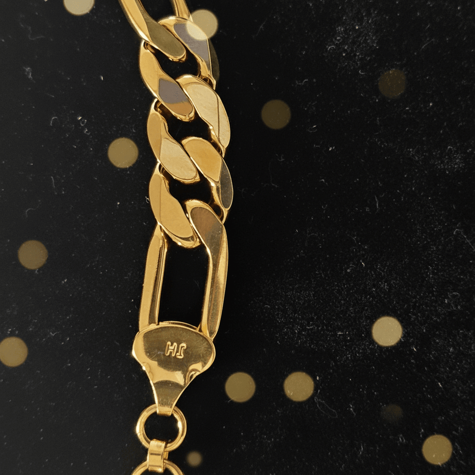 14ct Gold 24 inch 61cm 10mm Figaro Chain