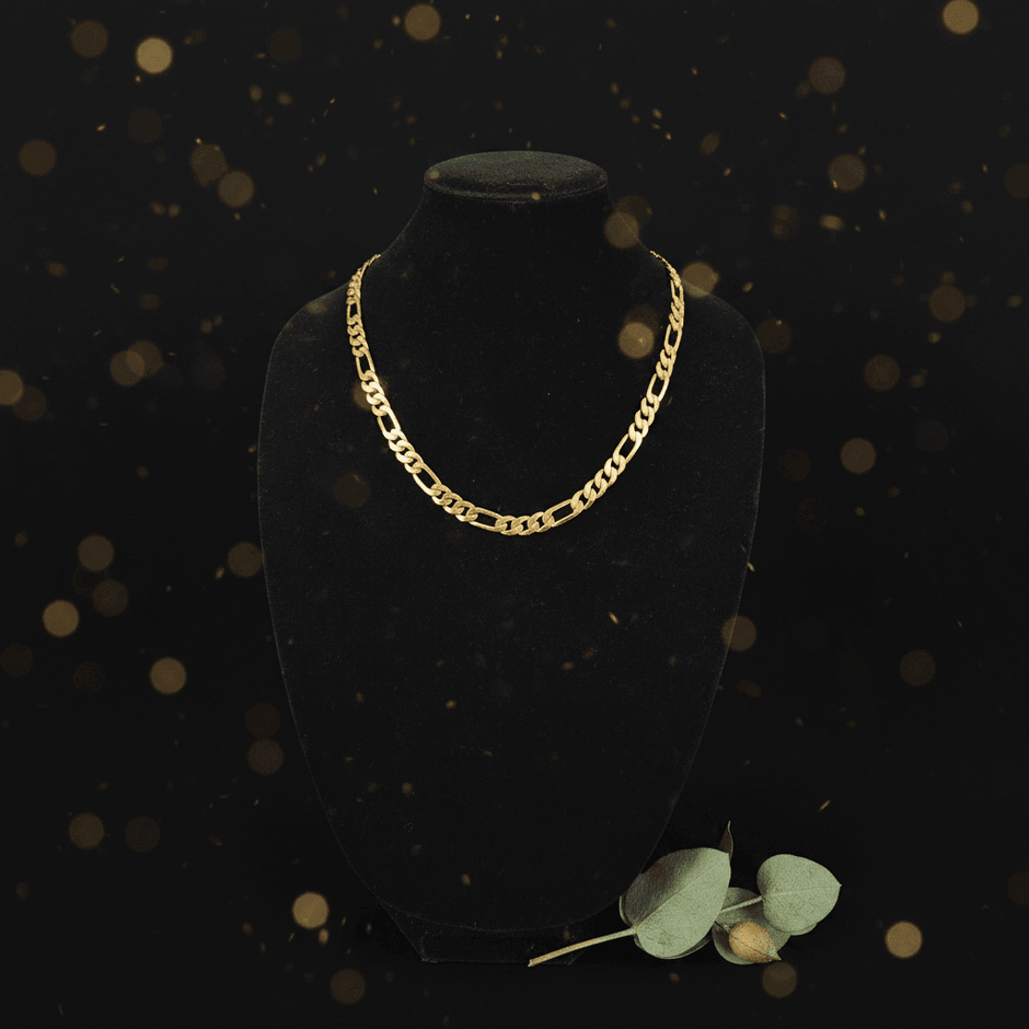 14ct Gold 24 inch 61cm 10mm Figaro Chain