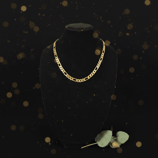 14ct Gold 24 inch 61cm 10mm Figaro Chain