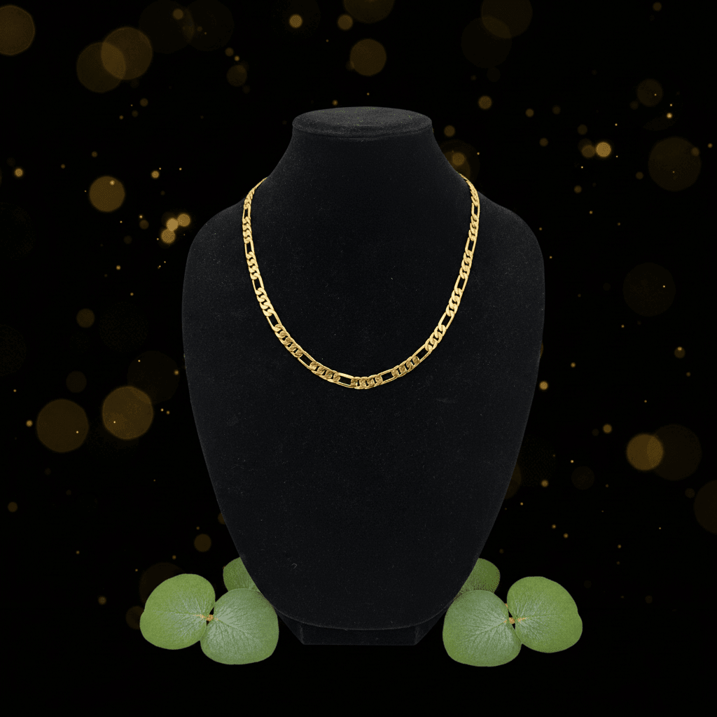 14ct Gold 24 inch 61cm 8mm Figaro Chain