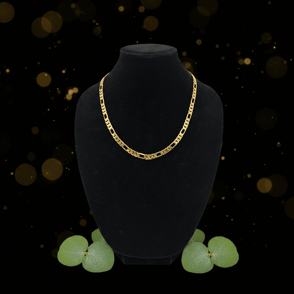 14ct Gold 24 inch 61cm 8mm Figaro Chain