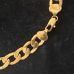 18ct Gold 12mm Figaro - Links