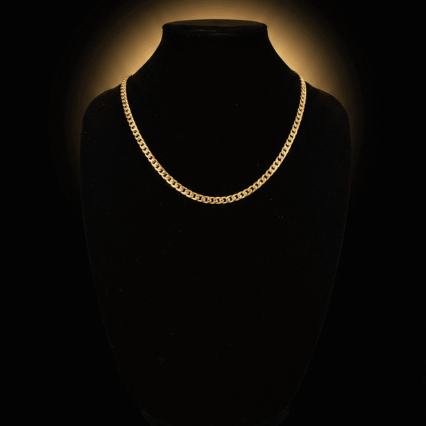 18ct Gold Filled 24" 61cm 6mm Link Chain - DP Online
