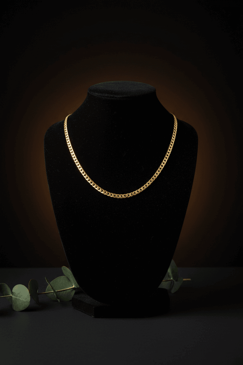 18ct Gold Filled 24" 61cm 6mm Link Chain - DP Online
