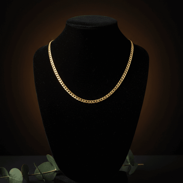 18ct Gold Filled 24" 61cm 6mm Link Chain - DP Online