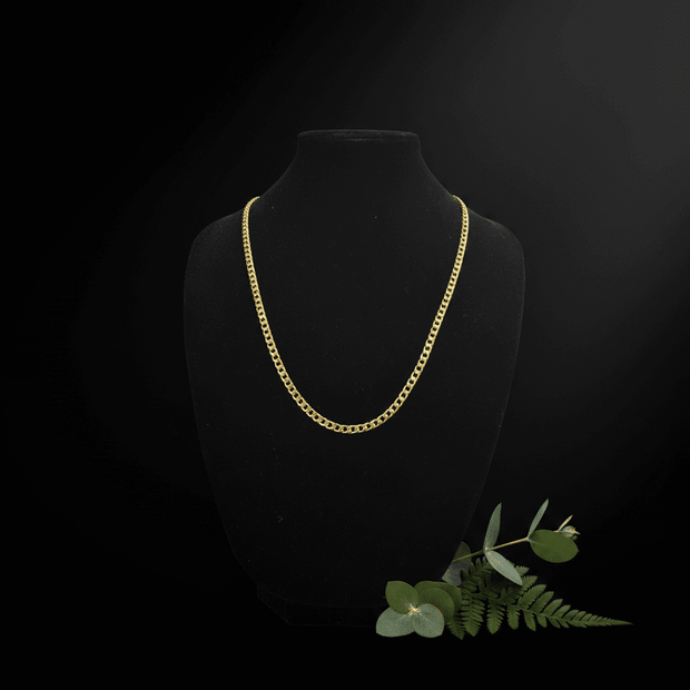 18ct Gold Filled 30" 77cm 6mm Link Chain - DP Online