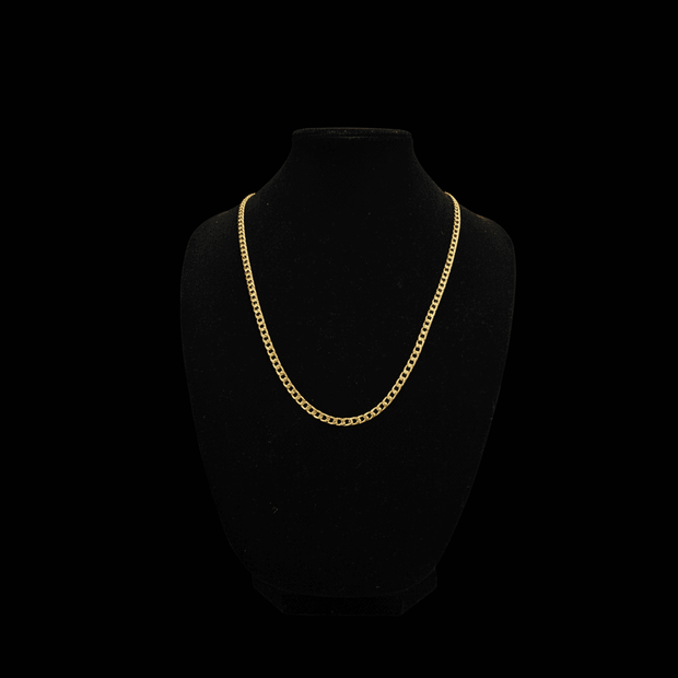 18ct Gold Filled 30" 77cm 6mm Link Chain - DP Online