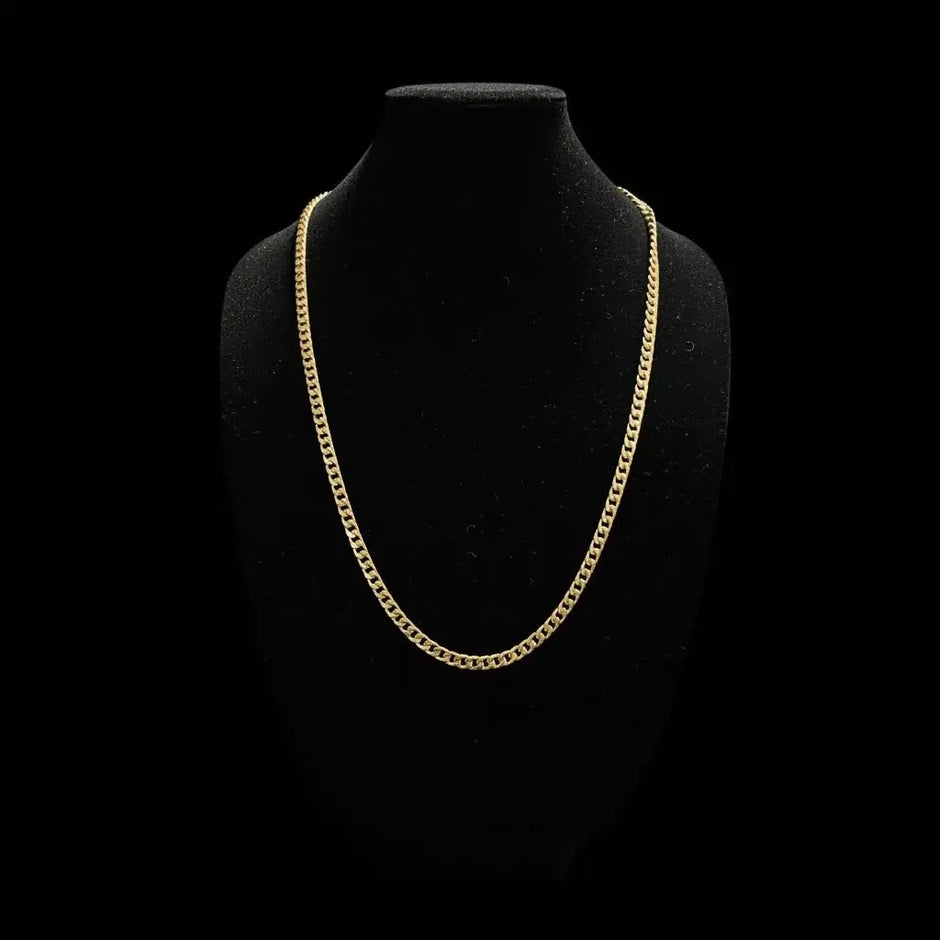 18ct Gold Filled 32" 81cm 6mm Link Chain - DP Online