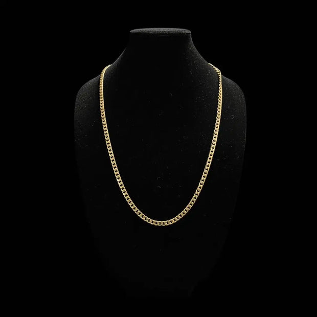 18ct Gold Filled 32" 81cm 6mm Link Chain - DP Online