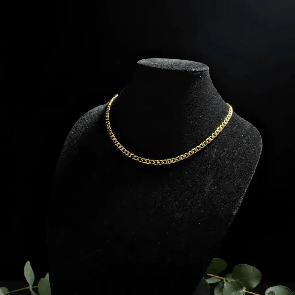 18ct Gold Plated 20" 50cm 5mm Link Chain - DP Online
