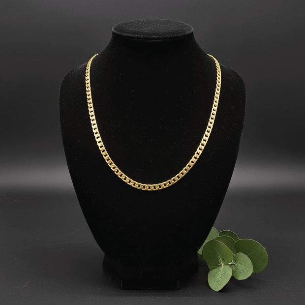 18ct Solid Gold 20" 50cm 7mm Link Chain - DP Online