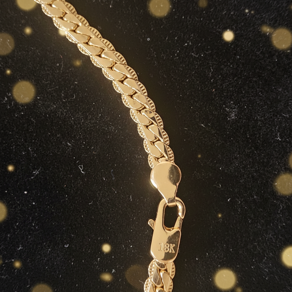 18ct Solid Gold 24
