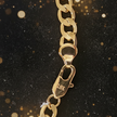 18ct Solid Gold Cuban Link - Clasp Detail
