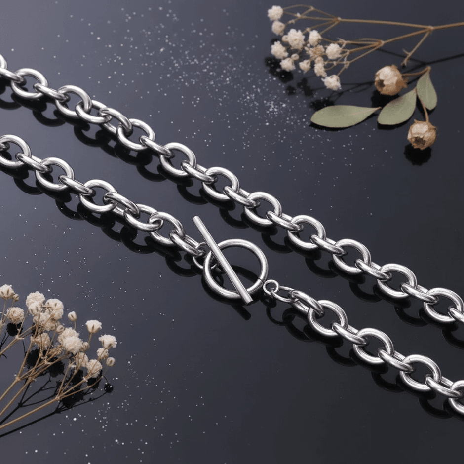 20" 50cm 1.8 Large Stainless-Steel O-Chain - DP Online