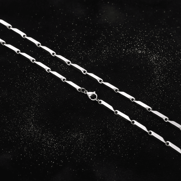20" 50cm 3mm Stainless Steel Stick Link Chain - DP Online