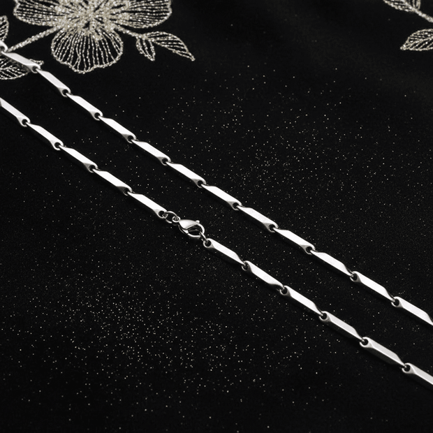 20" 50cm 3mm Stainless Steel Stick Link Chain - DP Online
