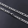 20-inch 50cm 5.4mm Figaro 1.4 Stainless Steel Chain