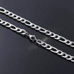 20-inch 50cm 5.4mm Figaro 1.4 Stainless Steel Chain