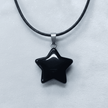 20mm Natural Crystal Stone Star Pendant Necklace - DP Online