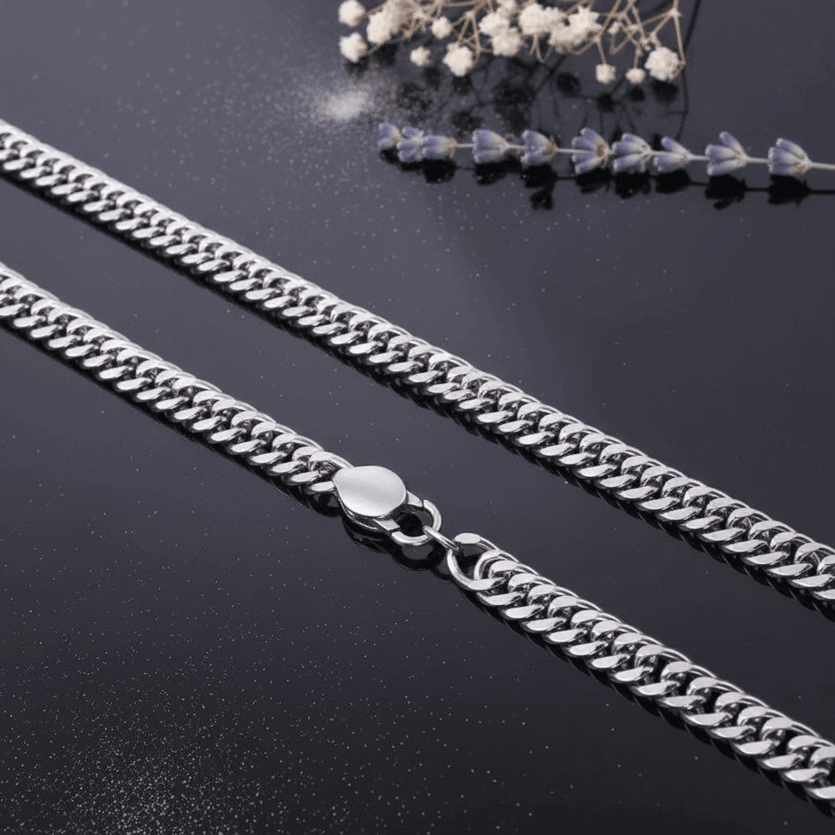 24" 61cm 1.6 Double Woven 7.3mm Stainless Steel Chain - DP Online