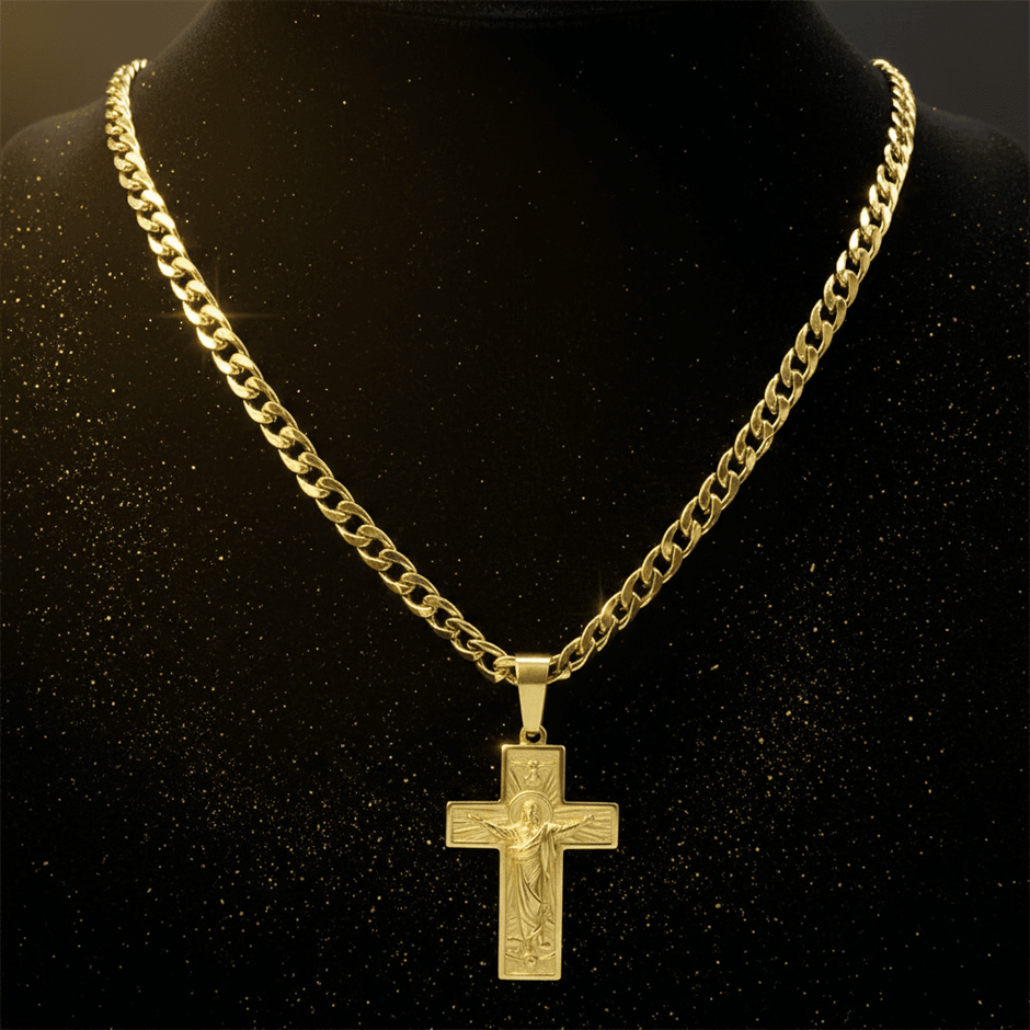 24 Inch 61cm 18ct Gold Titanium 