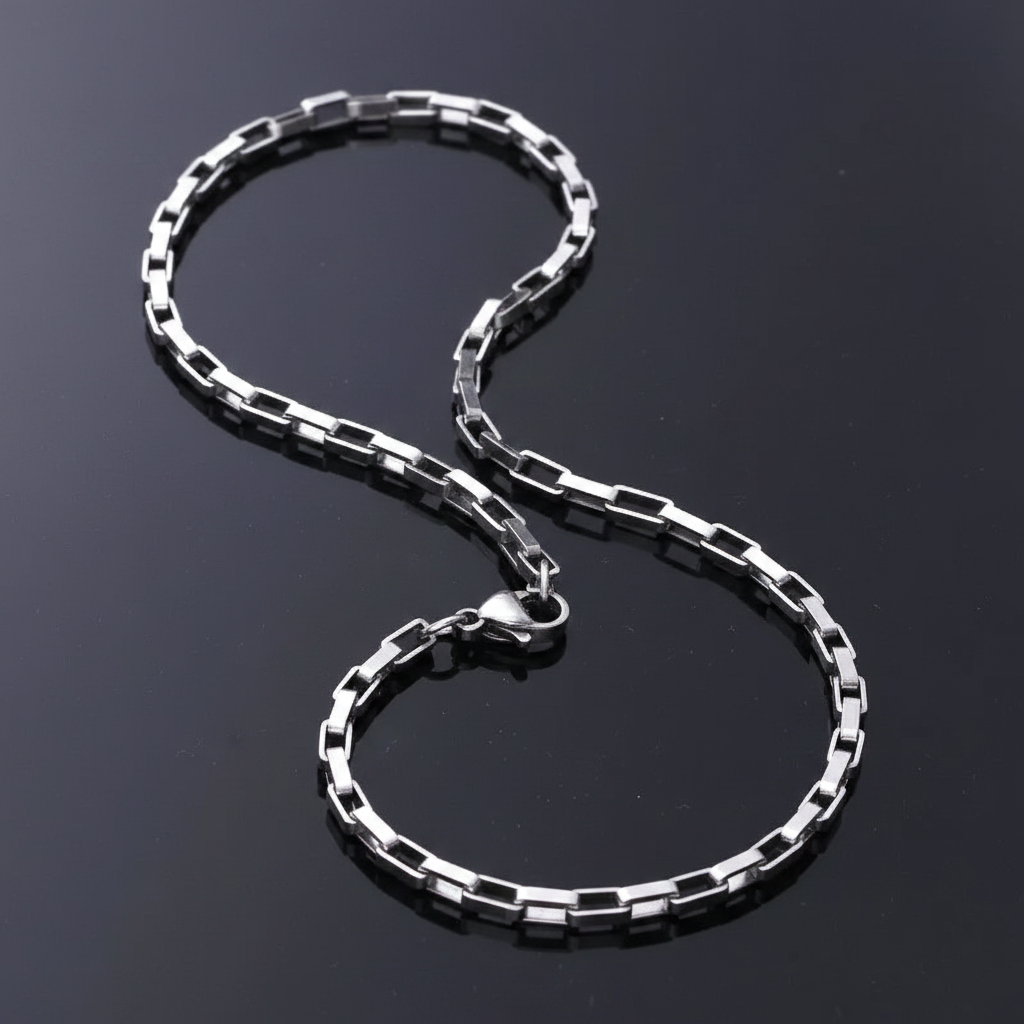 3mm Box Link Chain V1 Clean