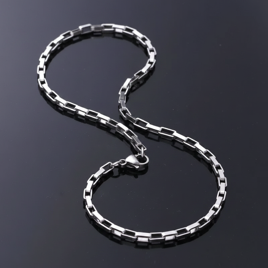 3mm Box Link Chain V1 Clean