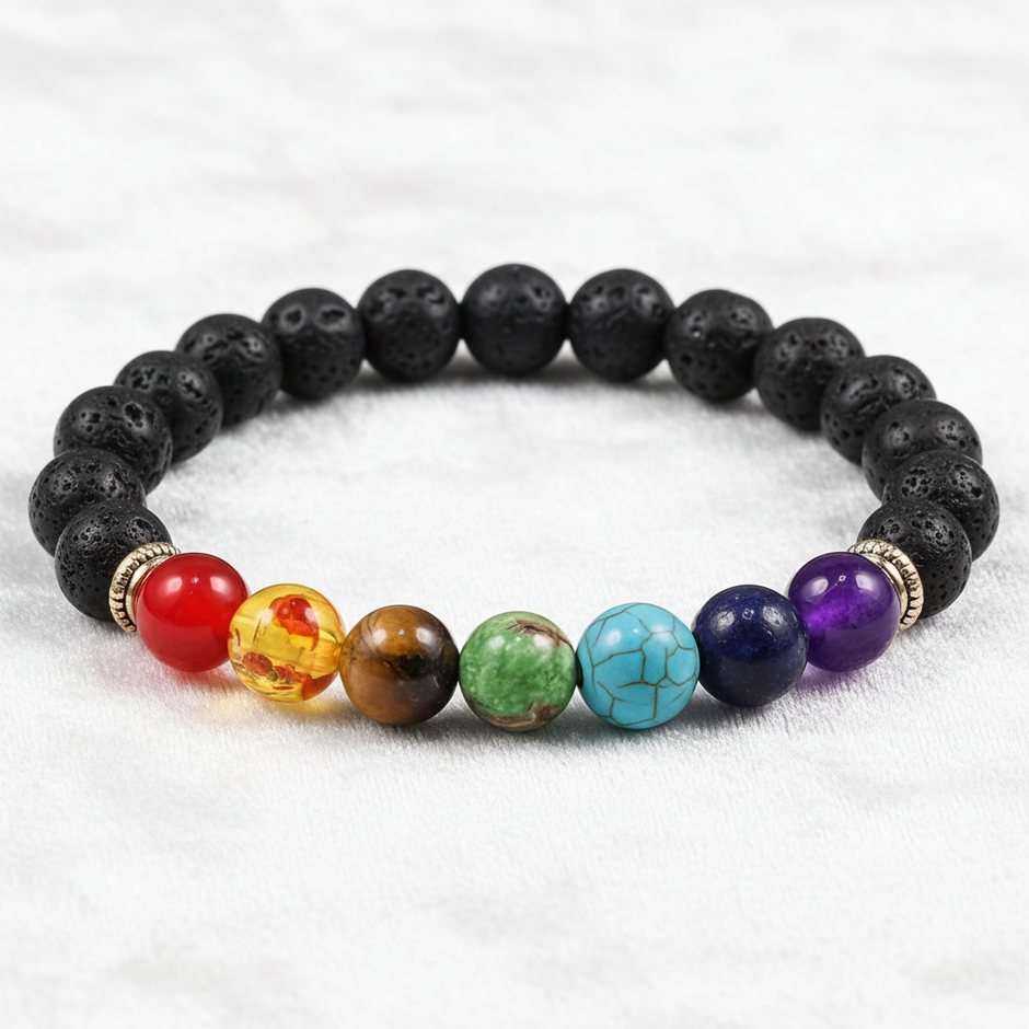 7 Chakra Bracelet - Clean
