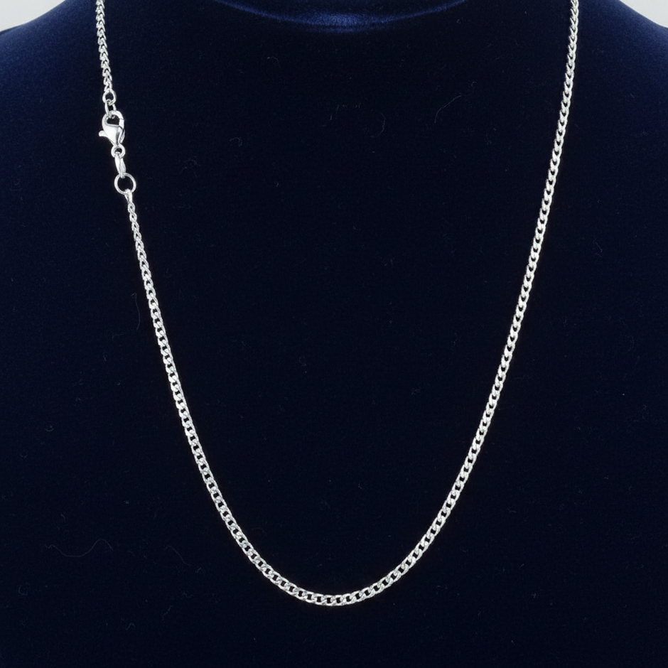 925 Sterling Silver Curb Chain V1