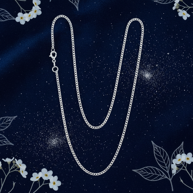 925 Sterling Silver Curb Chain V3