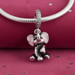 925 Sterling Silver Elephant Bracelet Charm - DP Online