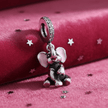 925 Sterling Silver Elephant Bracelet Charm - DP Online