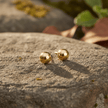 9ct 2.5mm Gold Ball Stud Earrings - DP Online