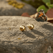 9ct 2.5mm Gold Ball Stud Earrings - DP Online