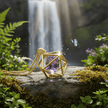 9ct Gold Amethyst Prism Pendant - DP Online