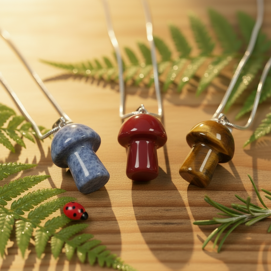 All 3 Pendants – Greenery + Ladybug
