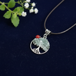 Amazonite Tree of Life Pendant