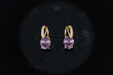 Amethyst Drop Earrings — V1 Redo