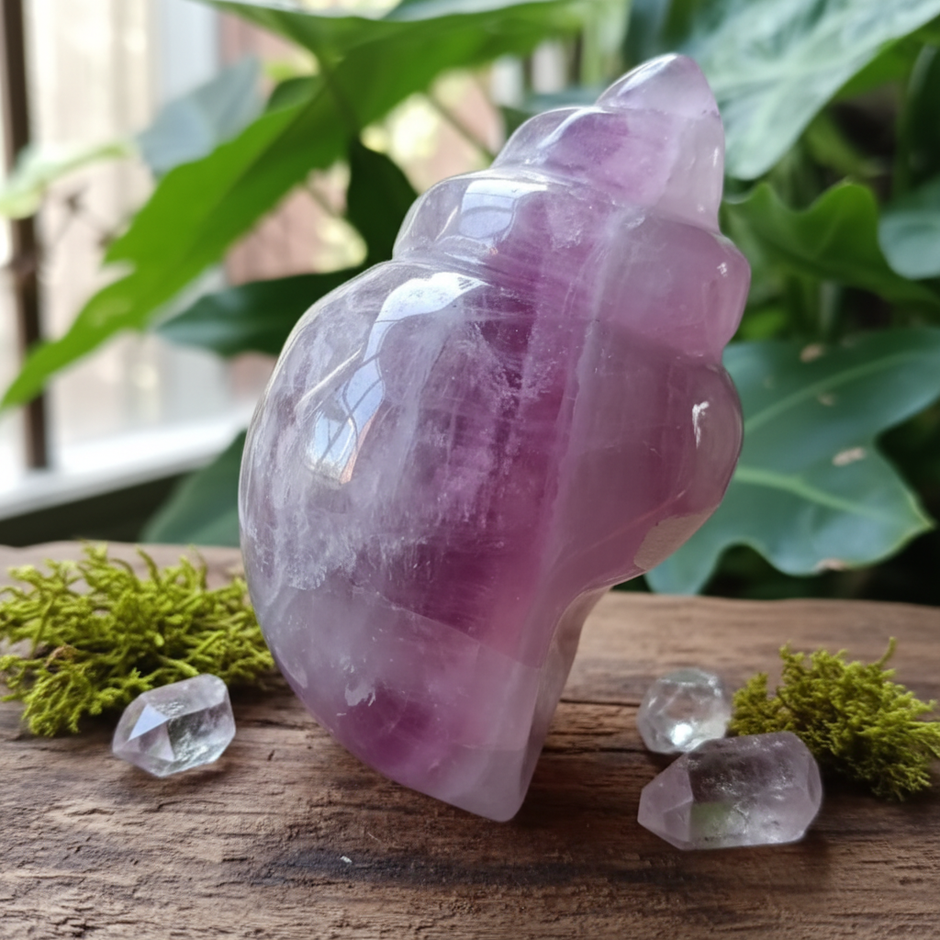 Amethyst Snail 1 Wood
