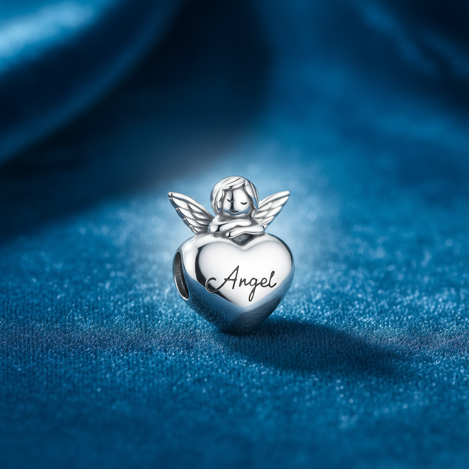 Angel Charm — Celestial Blue Velvet