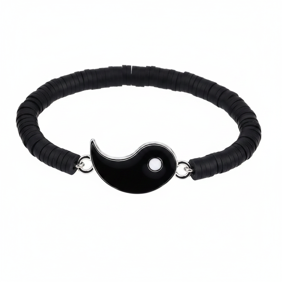 Black Clay Bracelet Only